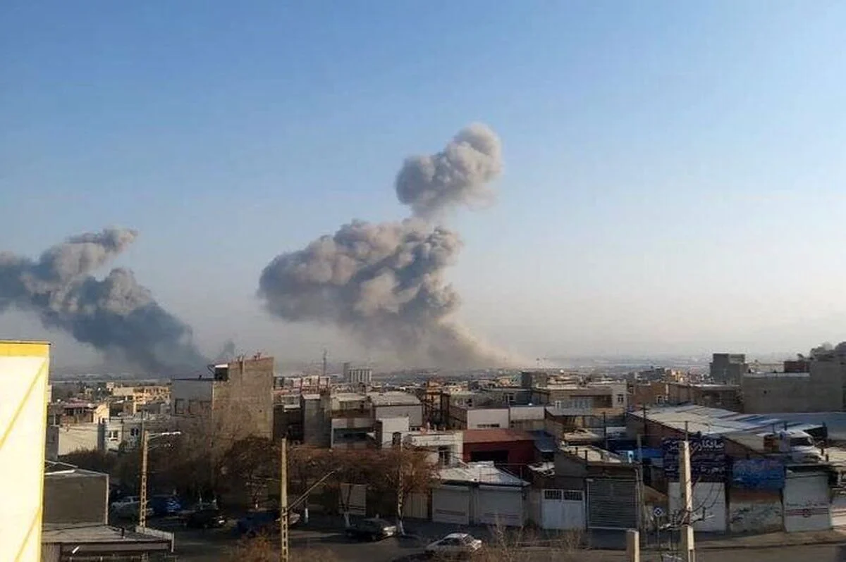 فوری / انفجار در نقاط مختلف تهران و کرج