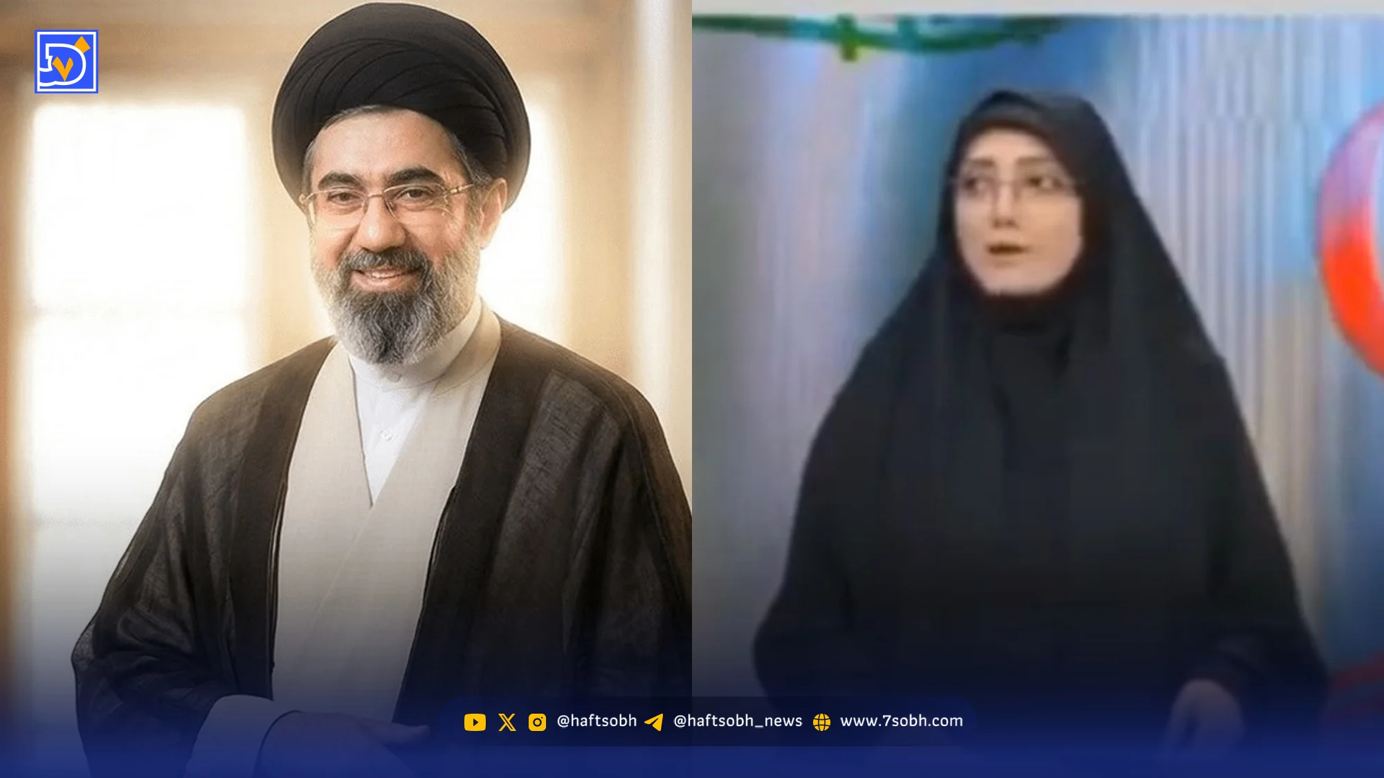 احترام نظامی مجری شبکه خبر به رهبر انقلاب اسلامی