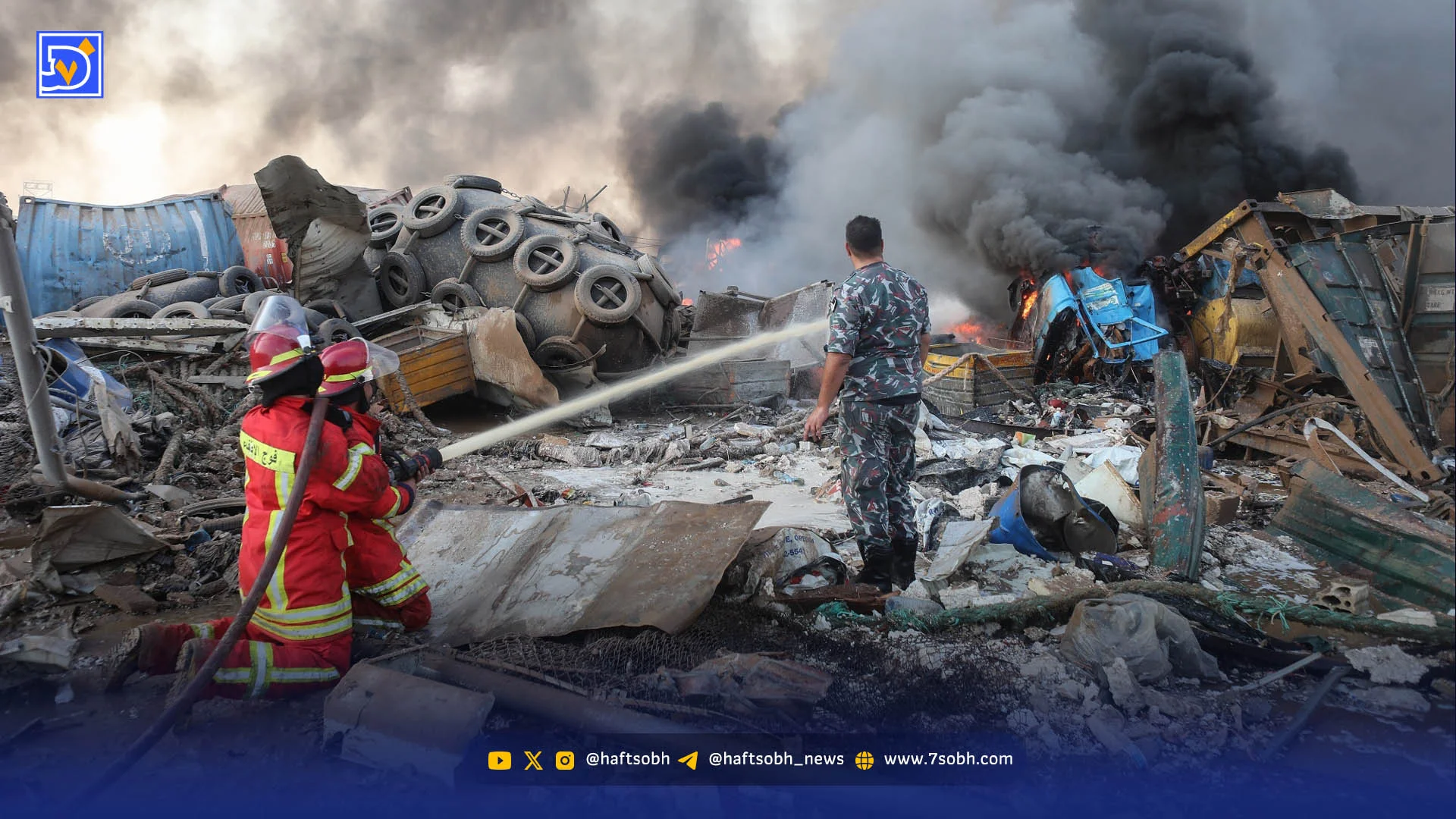 بیروت در وضعیت اورژانسی جنگ