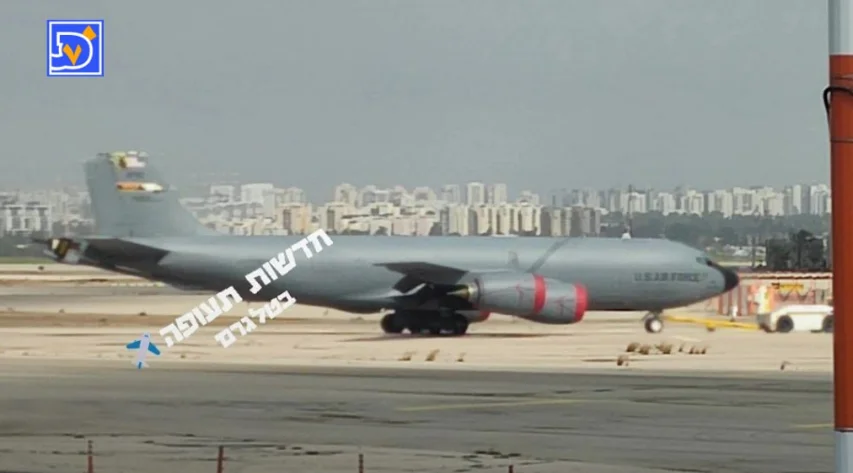 تصویر جدید از سوخت‌رسان ارتش آمریکا که هدف قرار گرفت