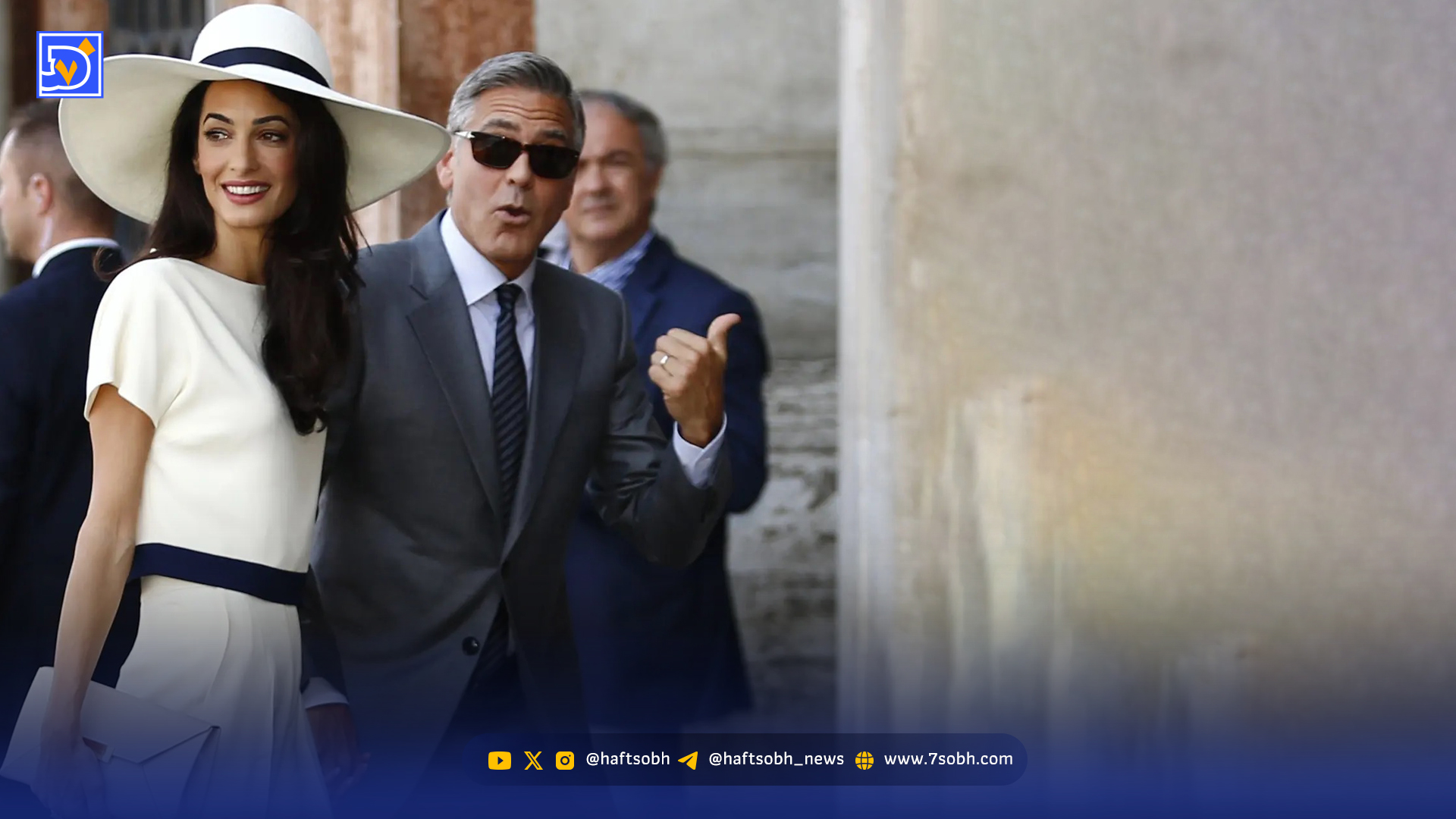 دونالد ترامپ و جورج کلونی در رینگ