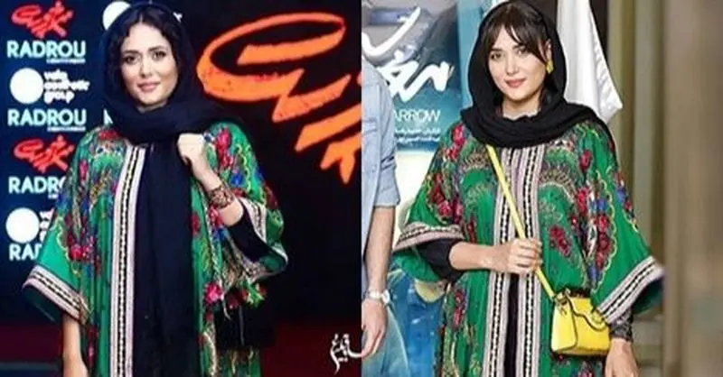 عکس / نوشته سنگ مزار پدر پریناز ایزدیار با شعر حافظ