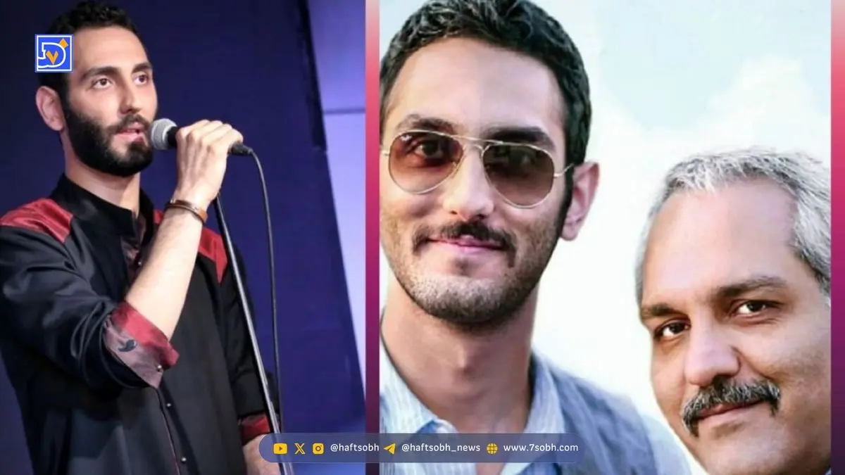 رقص خیابانی پسر مهران مدیری با یک مانکن در خیابان/این پسر آبروی پدر را برد! + ویدئو