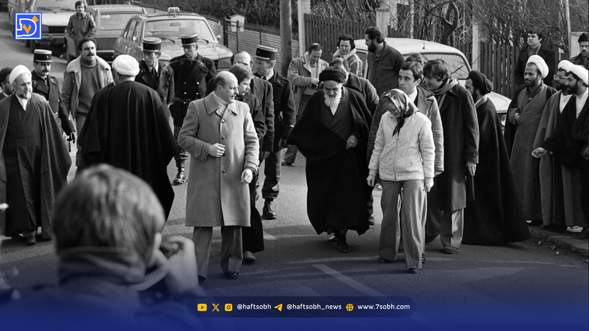 هدیه جالب دختران نوفل‌لوشاتو به آیت‌الله خمینی