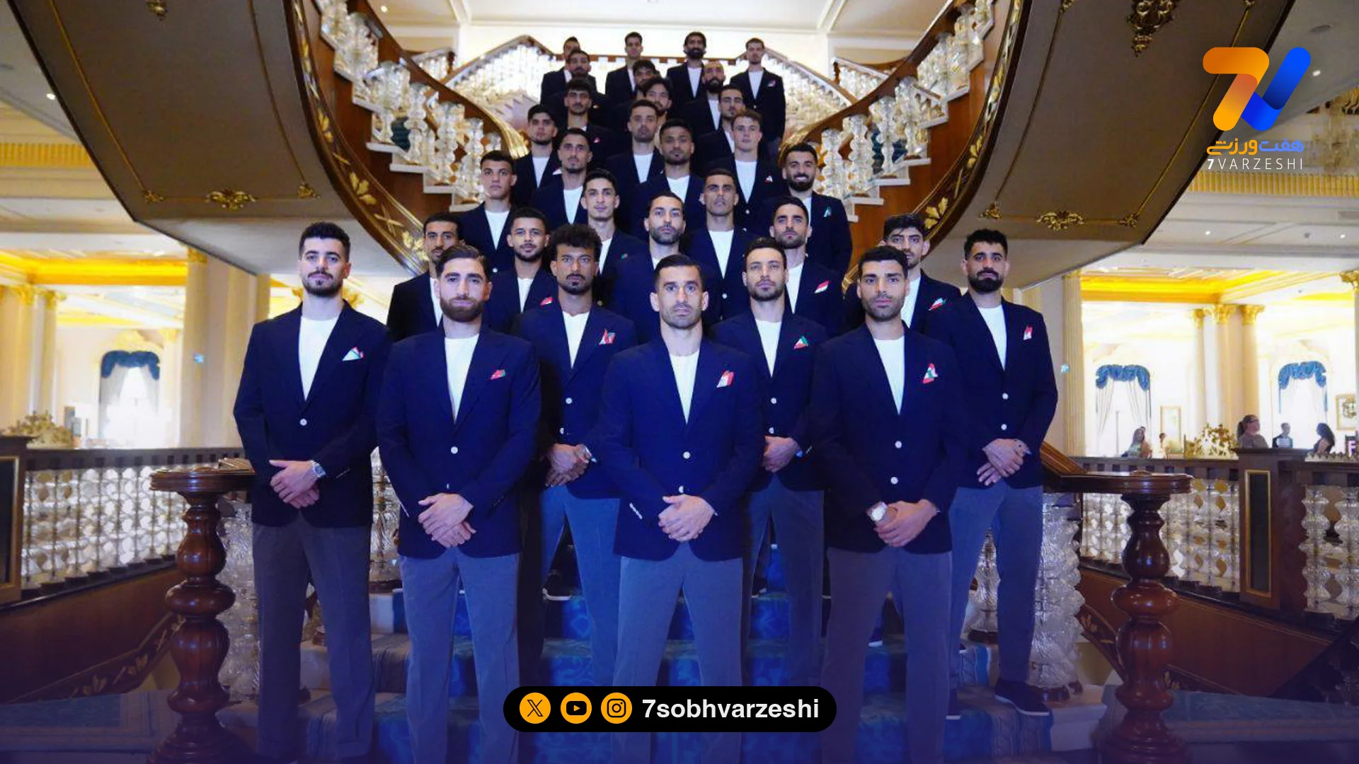 ویدیویی خنده دار از ملی‌پوشان پیش از سفر به مکزیک