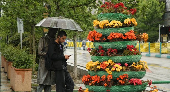 رگبار باران و تگرگ در ۱۲ استان | بارش ها تا سه شنبه تداوم دارد