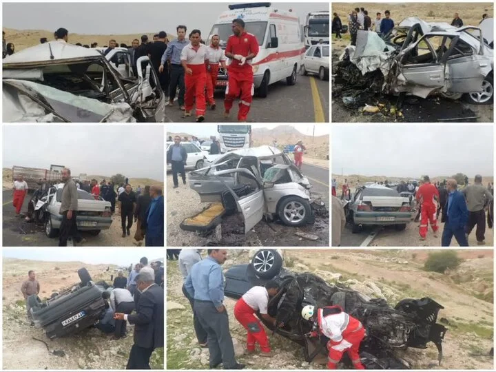 تصادف مرگبار در محور دهلران به اندیمشک