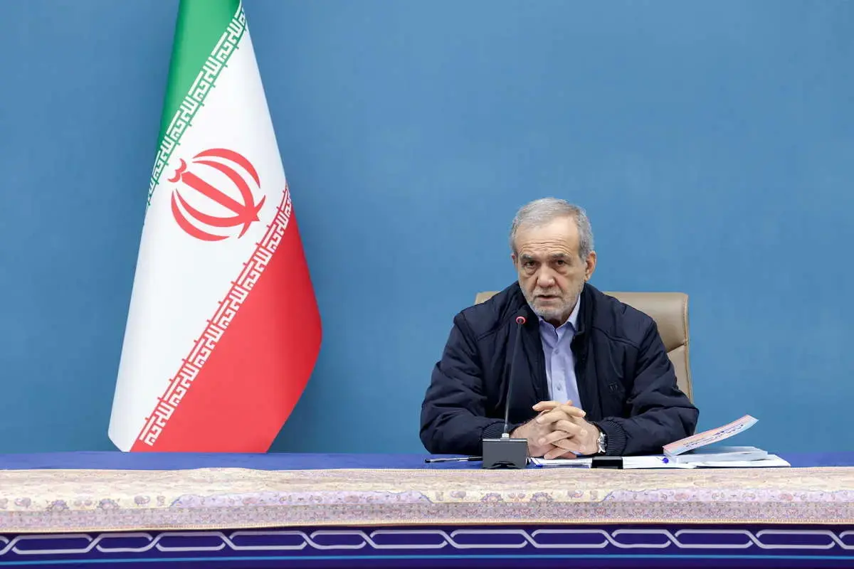 اظهارات دختر پزشکیان در مراسم تشییع شهدا+ فیلم