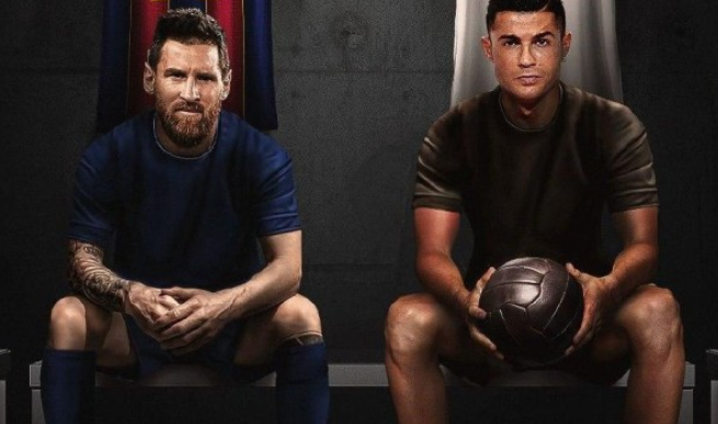 بهترین عکس رونالدو و مسی