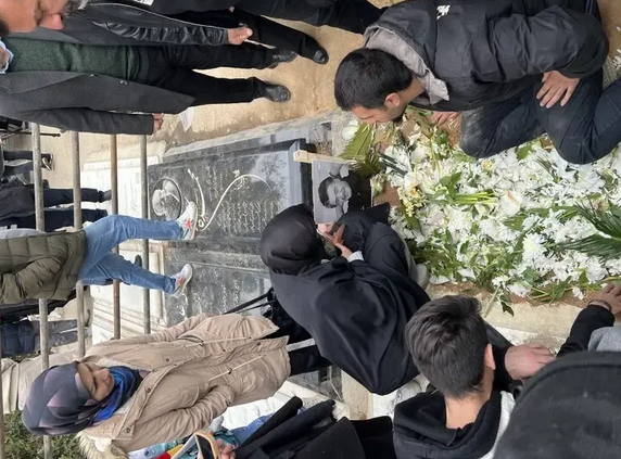 آخرین تصاویر مراسم تشییع پیکر رضا رویگری