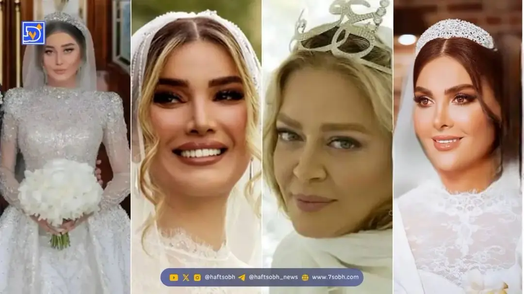 کارت عروسی متین ستوده، محمدرضا گلزار ،محمدنادری و الناز خانوم و بهاره رهنما