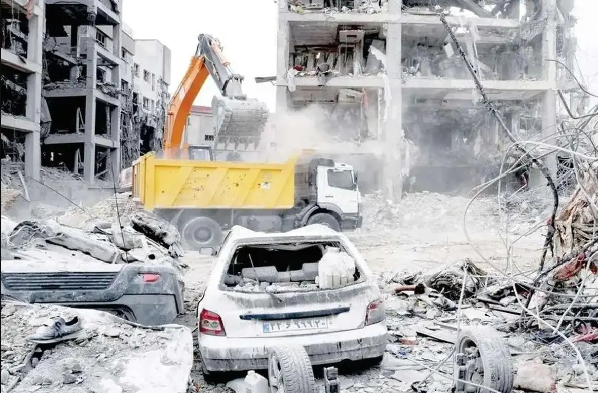 حمله هوایی به یک منطقه مسکونی دیگر در تهران