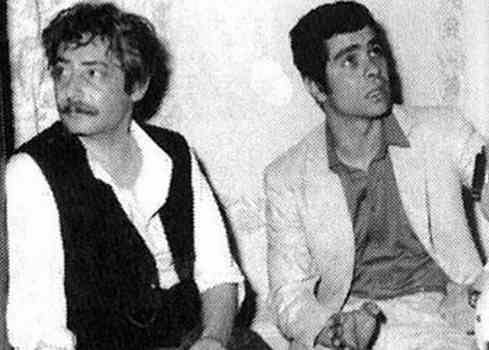 سفر زمان | «جمشید مشایخی، بهروز وثوقی» پشت صحنه فیلم قیصر؛ سال 48