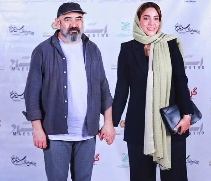 حسن معجونی و همسرش