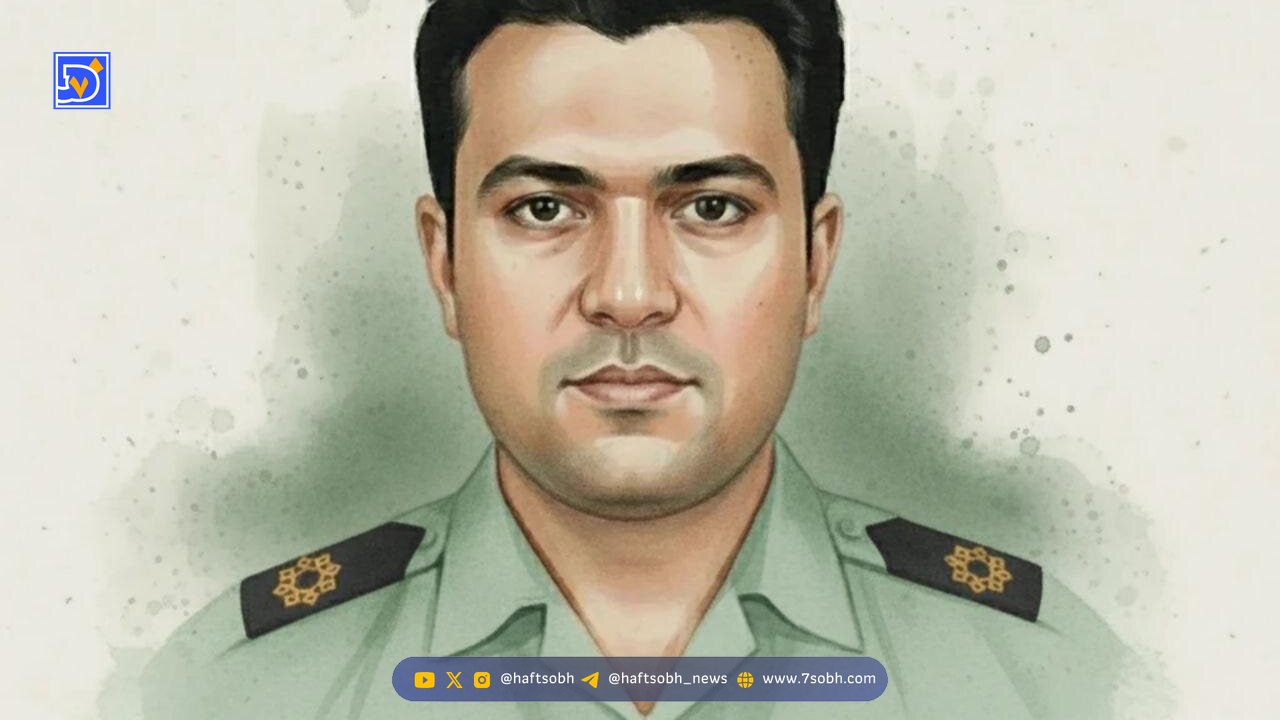 نخستین عکس از محمود حقیقت پلیس به شهادت رسیده در ایرانشهر