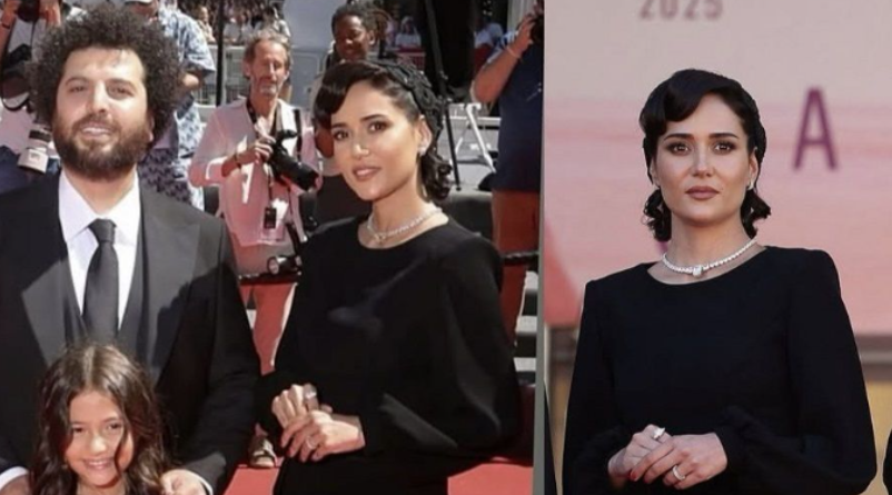 پشت صحنه میکاپ و آماده شدن پریناز ایزدیار برای فرش قرمز جشنواره کن 2025