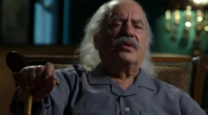 رونمایی از همسر واقعی حشمت خان سریال سوجان در 81 سالگی