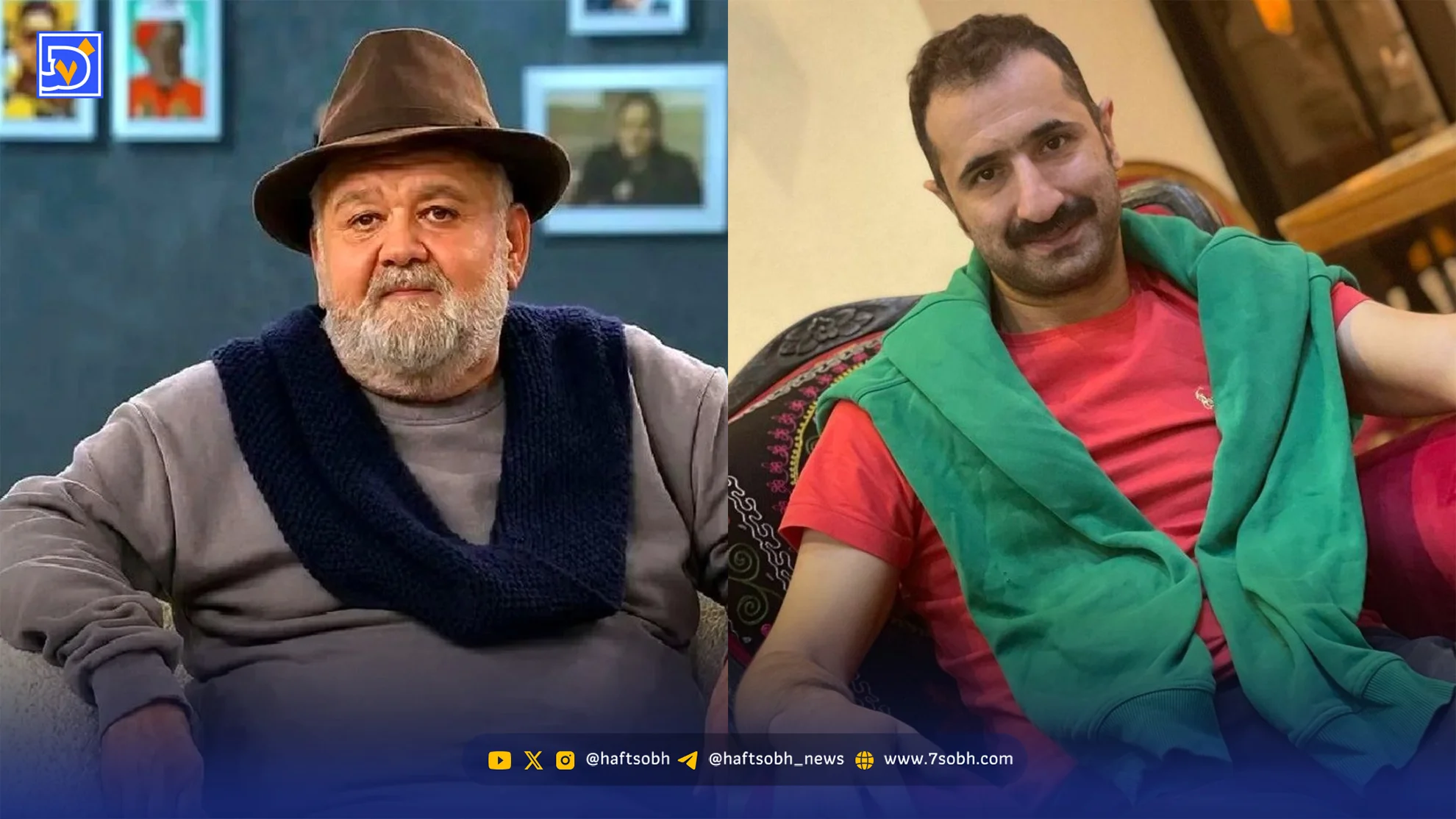 کلافگی ایمان صفا در حاشیه مراسم اکبر عبدی