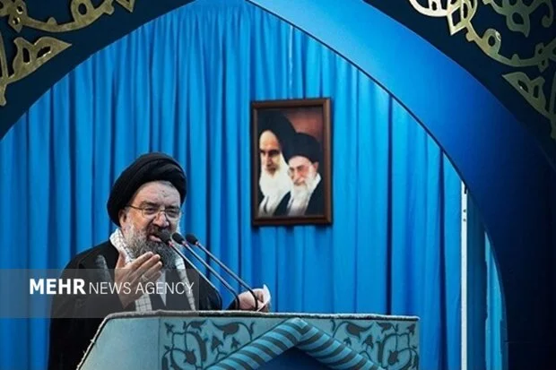 آیتالله خاتمی: «مذاکره عزتمندانه» مطالبه اصلی مردم در میدان است