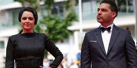 مدل لباس ترانه علیدوستی در جشنواره کن