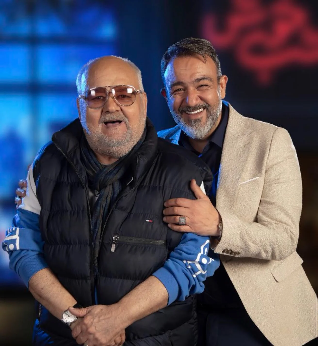 مهران غفوریان و اکبر عبدی