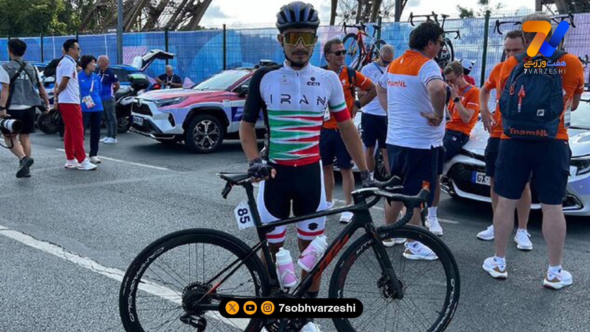 بهانه عجیب علی لبیب دوچرخه‌سوار المپیکی‌