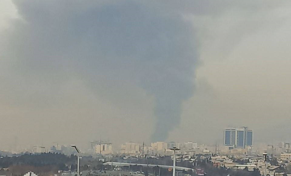 علت آتش‌سوزی عظیم غرب تهران مشخص شد