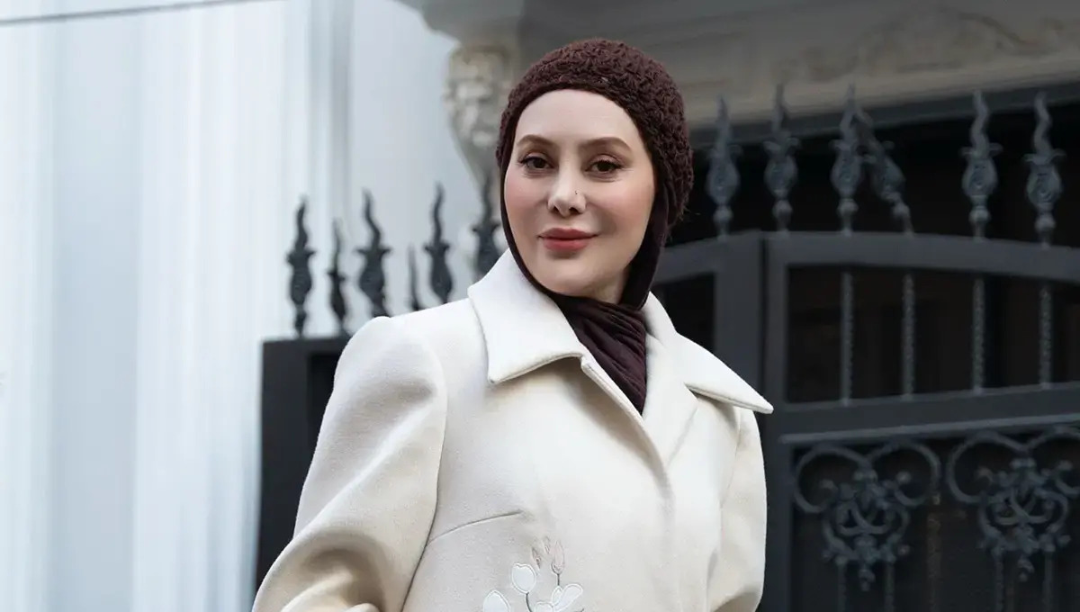 استایل پاییزی بابک انصاری و آرام جعفری زوج جدید سینما و تلویزیون