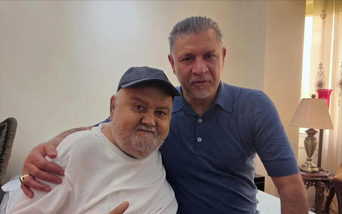 آخرین پست اکبر عبدی قبل از آسمانی شدن/ پیام اسطوره فقید سینما بعد از ملاقات با علی دایی+ عکس
