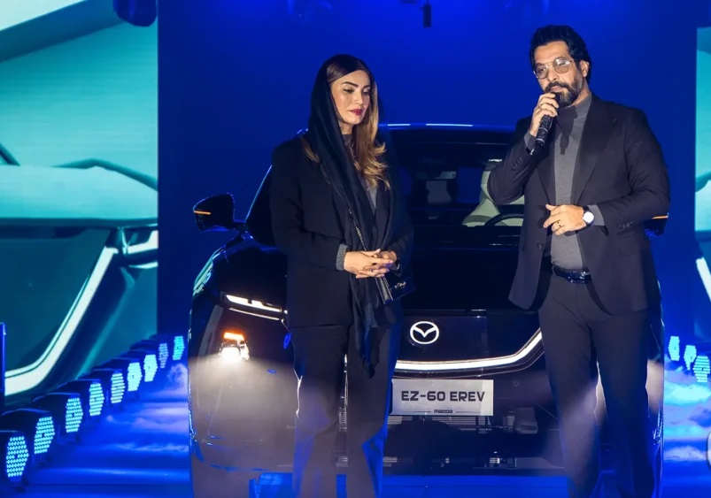 مزدا EZ-60 شاسیبلند لوکس ژاپنی / هدیه لاکچری کامران تفتی به همسرش متین ستوده + عکس