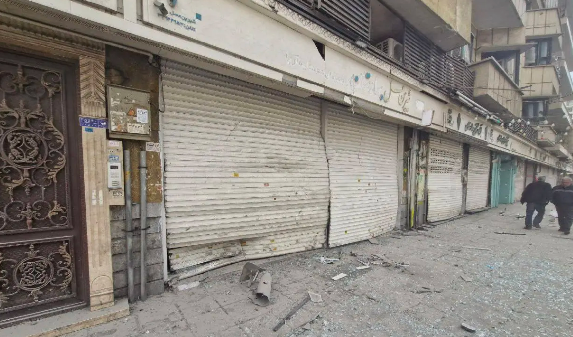 نگاهی به سه خیابان مشهور تهران پس از حملات امروز