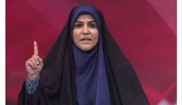 چهره متفاوت سحر امامی در مراسم تشییع رهبر شهید