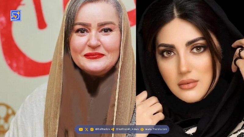 ماجرای فال گوش ایستادن نعیمه نظام‌دوست پشت در اتاق هلیا امامی + ویدیو