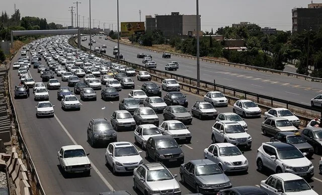 نقشه ترافیکی ۱۴ ورودی تهران و پارکینگ‌های ویژه مراسم تشییع