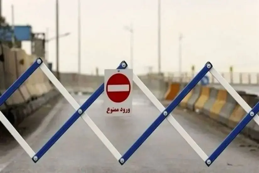 تردد از این دو مسیر به سمت شمال ممنوع شد