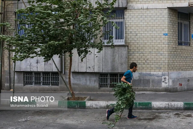 هشدار نسبت به وزش باد شدید در تهران/ احتمال سقوط اجسام از ارتفاع