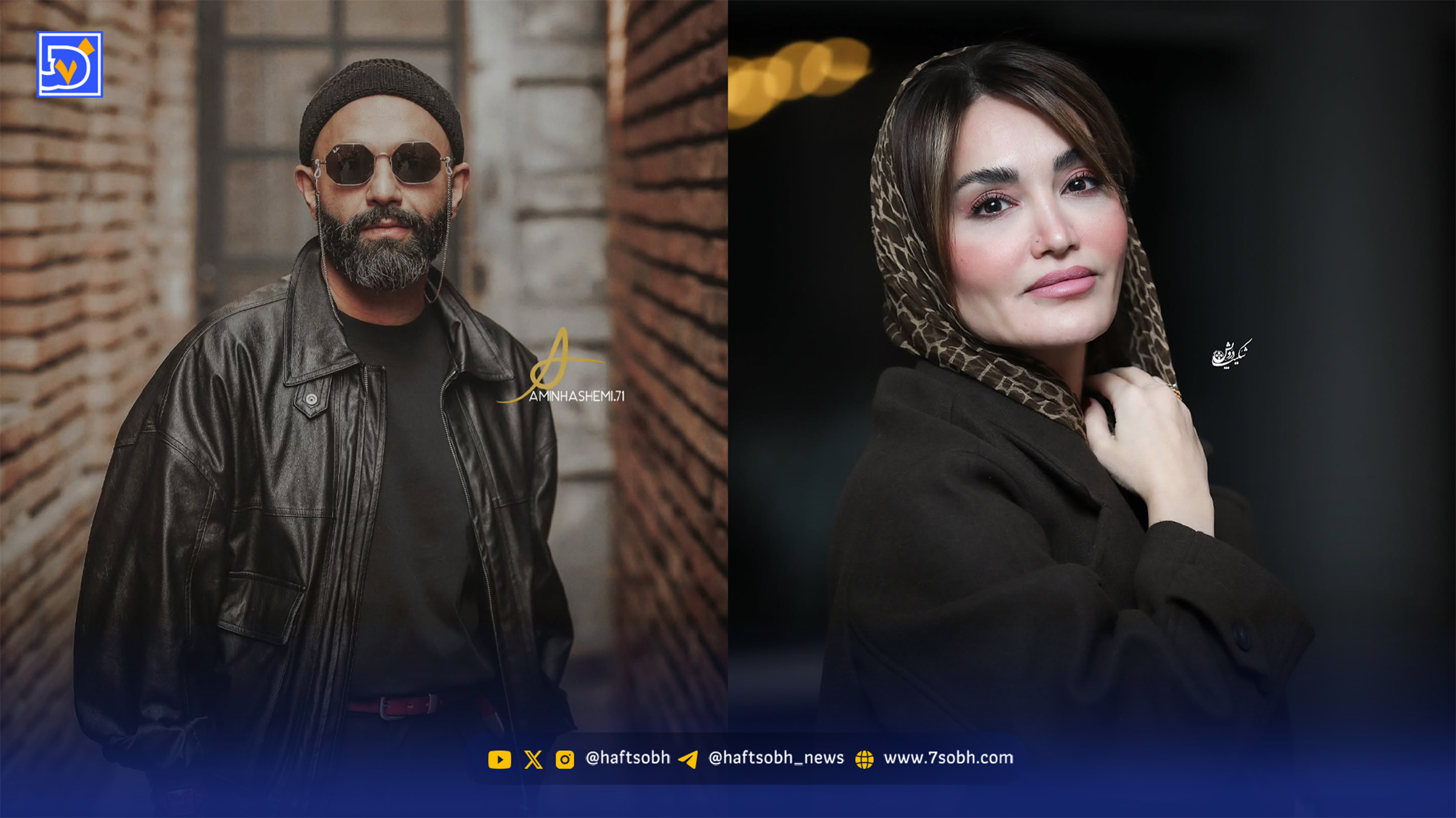 عصر سینما | استایل جدید سولماز حسینی، صابر ابر و طاووس سفید بردوش او