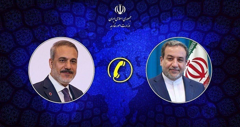 گفت‌وگوی تلفنی عراقچی با وزیر خارجه ترکیه