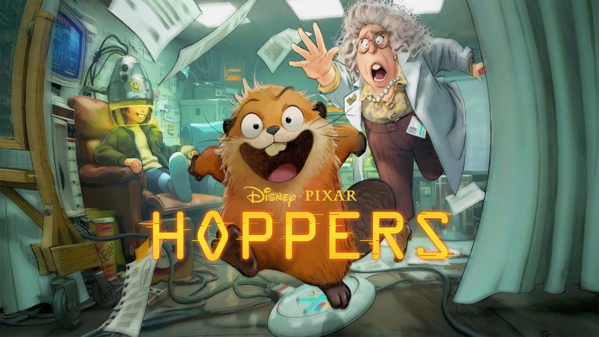 تیزر جدید از انیمیشن خارق العاده هوپرز Hoppers منتشر شد