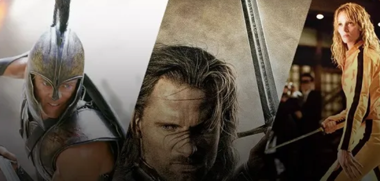 بهترین فیلم های جنگی شمشیری جهان