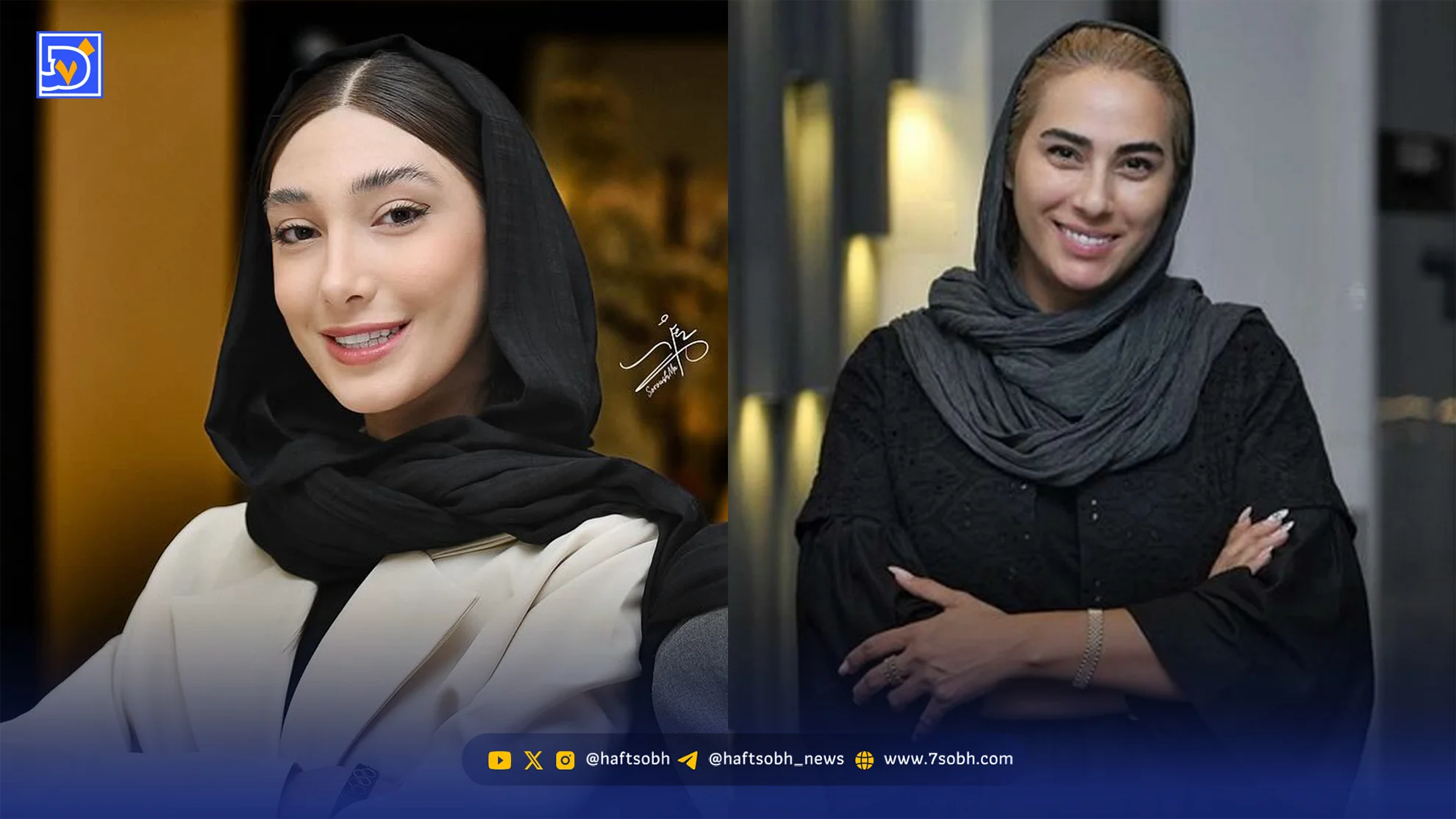 عیادت مهروز ساعی و آزاده یاسایی از مبینا نعمتزاده