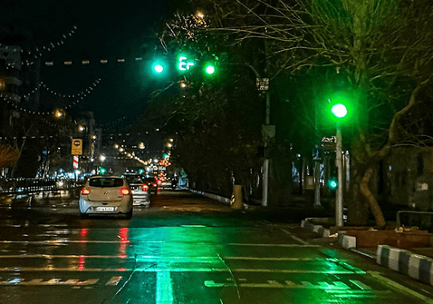 خیابان های تهران دیشب چهارشنبه 24 دی 1404 شلوغ شد؟