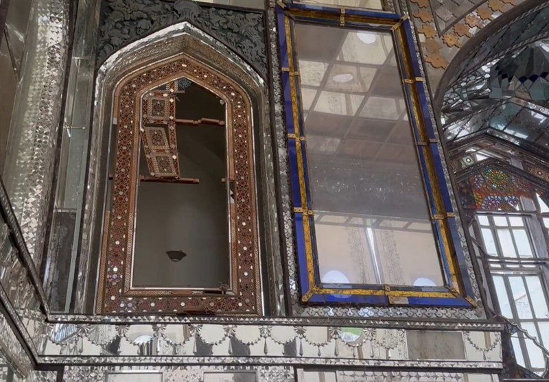 اولین تصاویر از درون کاخ گلستان بعد از حملات آمریکا و اسرائیل + فیلم