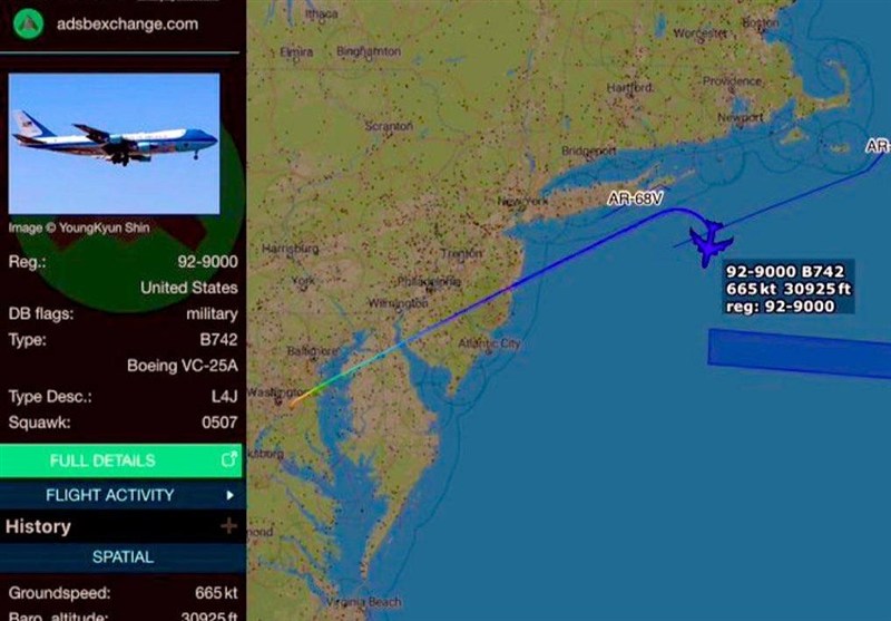 فوری: هواپیمای ترامپ دچار نقص فنی شد / اعلام وضعیت فوق العاده در کاخ سفید