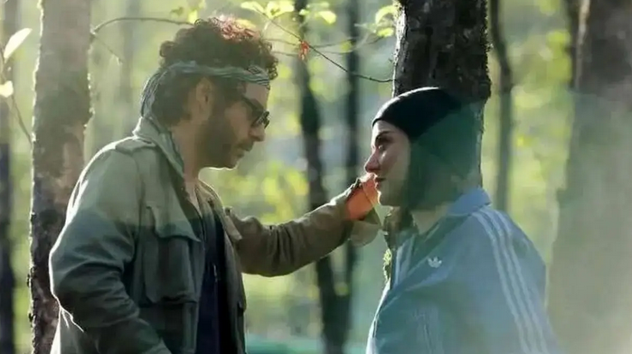 پشت صحنه| پریناز و پیمان در بن سای