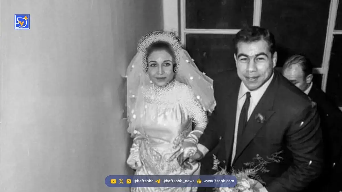 سفر در زمان| آلبوم عروسی تختی و شهلا پس از ۵۹ سال منتشر شد + کارت عروسی شیک