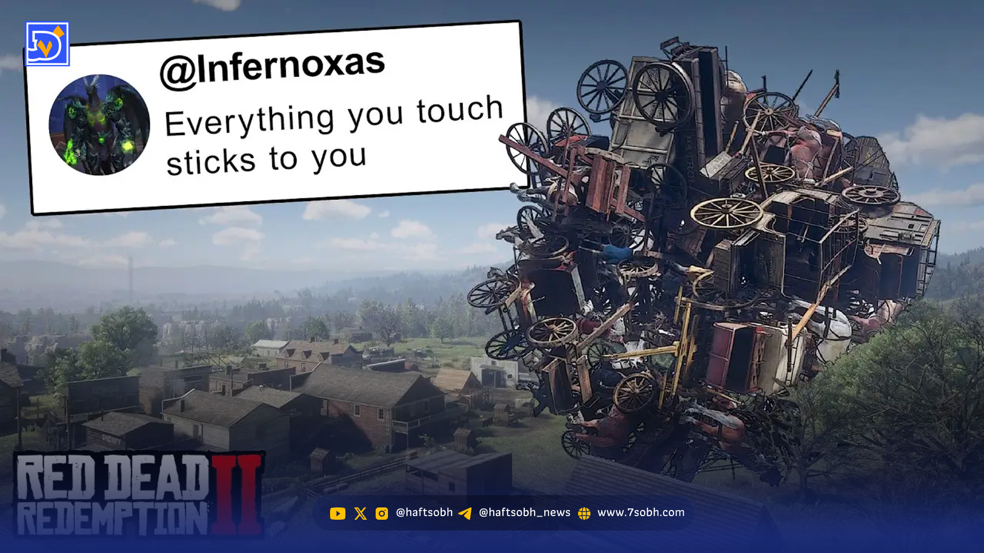 این ماد Red Dead Redemption 2 همه‌چیز را به توپ تبدیل می‌کند