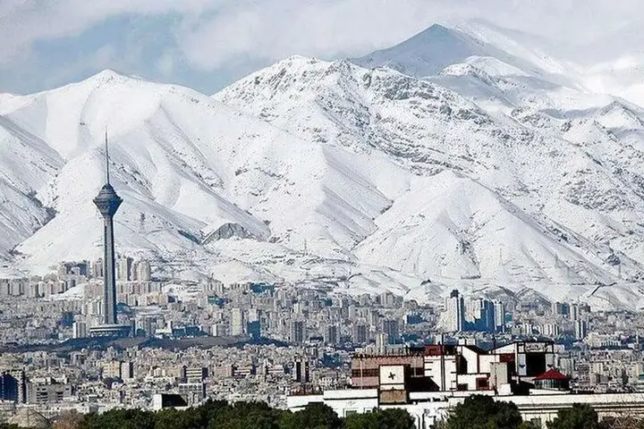 آب و هوای تهران | 5 منطقه پایتخت برفی شد