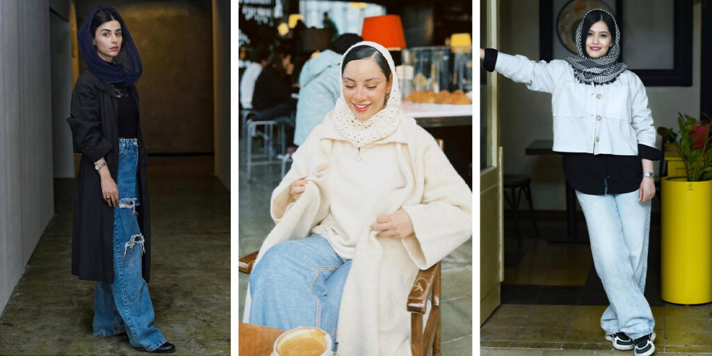 نقد و بررسی استایل بازیگران زن ایرانی با شلوار جین در زمستان