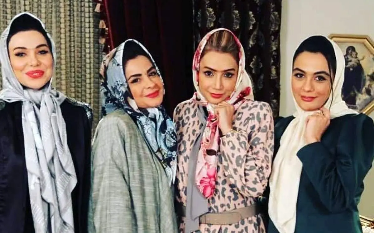 استایل دهه شصتی بازیگران زن ایرانی